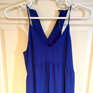 Blue maxi dress NWOT